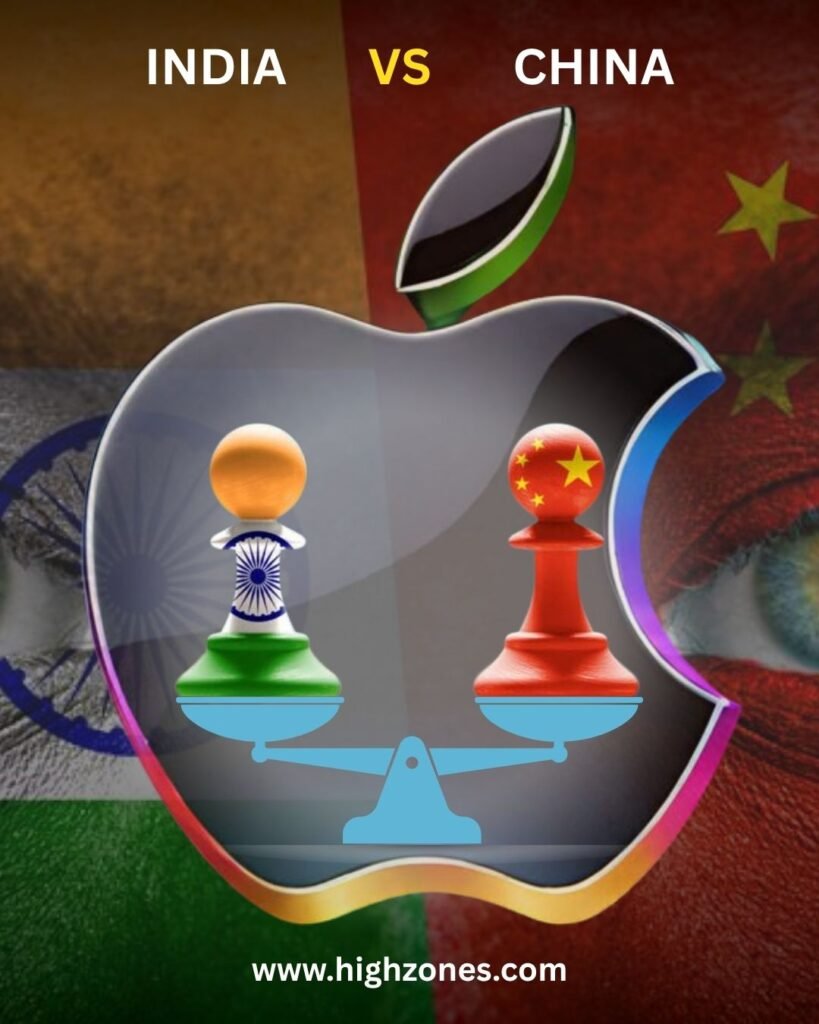 India and China amidst Apple's engineer's pulled 2025