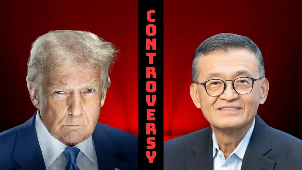 Intel CEO Lip-Bu Tan controversy over China-related investments with Donald trump in 2025.